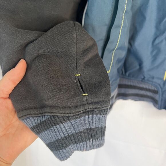 Nike Air Jordan Jumpman Varsity Hooded Snap Front Track Jacket Sweater Size XL - Picture 9 of 16